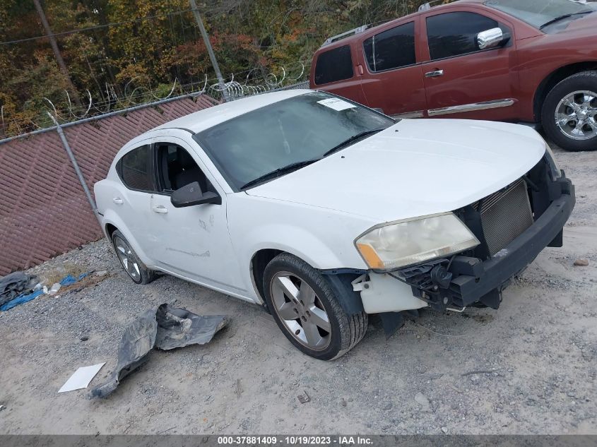 2013 Dodge Avenger Se VIN: 1C3CDZAB8DN534298 Lot: 40273014