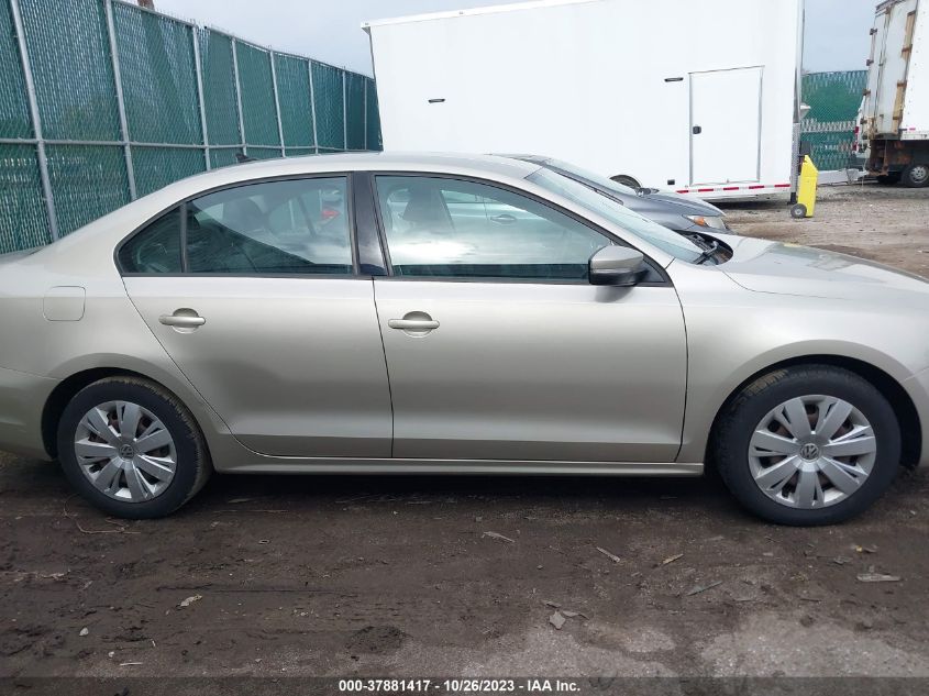 2014 Volkswagen Jetta Sedan Se VIN: 3VWD17AJ8EM263448 Lot: 37881417