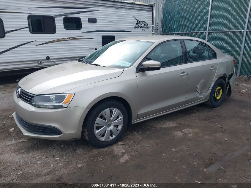 2014 Volkswagen Jetta Sedan Se VIN: 3VWD17AJ8EM263448 Lot: 37881417