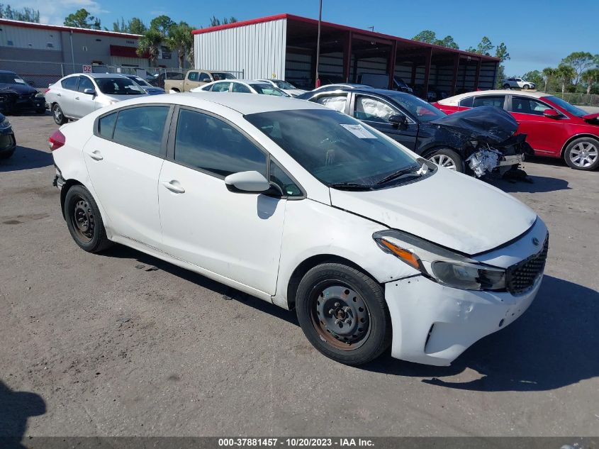 2017 Kia Forte Lx VIN: 3KPFK4A75HE120273 Lot: 37881457