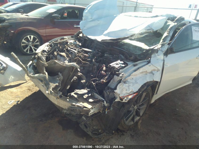 2020 Honda Civic Sedan Ex-L VIN: 19XFC1F71LE002640 Lot: 37881590