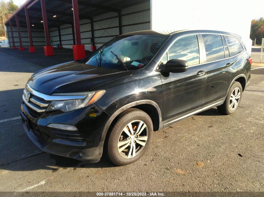 2016 Honda Pilot Ex VIN: 5FNYF6H3XGB011926 Lot: 37881714