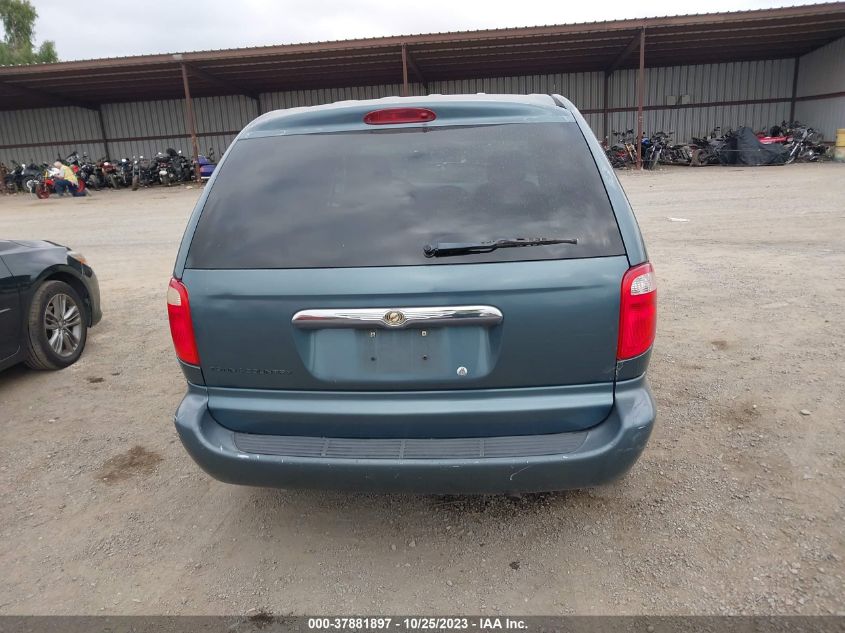 2006 Chrysler Town & Country Swb VIN: 1A4GP45R96B584379 Lot: 37881897