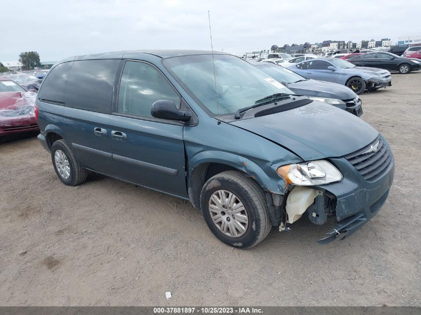 2006 Chrysler Town & Country Swb VIN: 1A4GP45R96B584379 Lot: 37881897