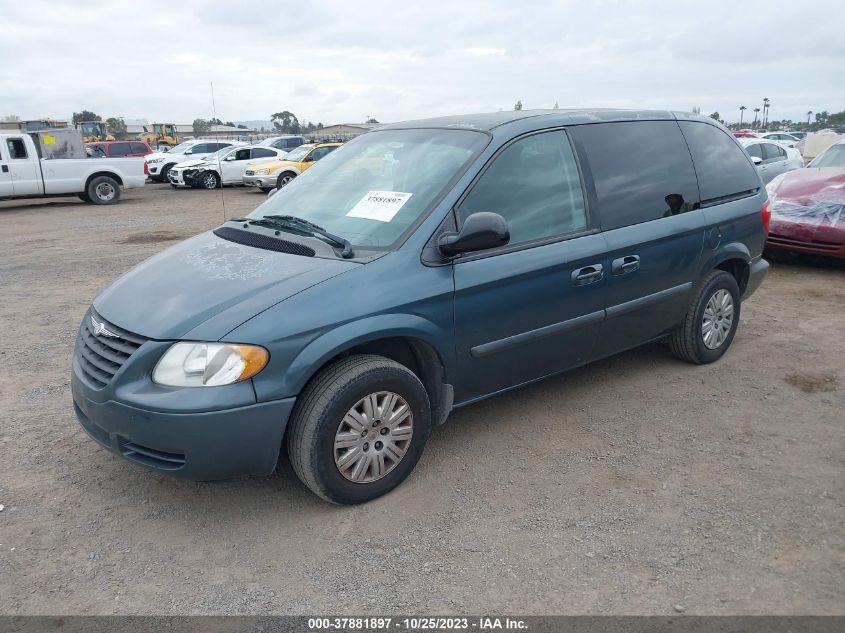 2006 Chrysler Town & Country Swb VIN: 1A4GP45R96B584379 Lot: 37881897