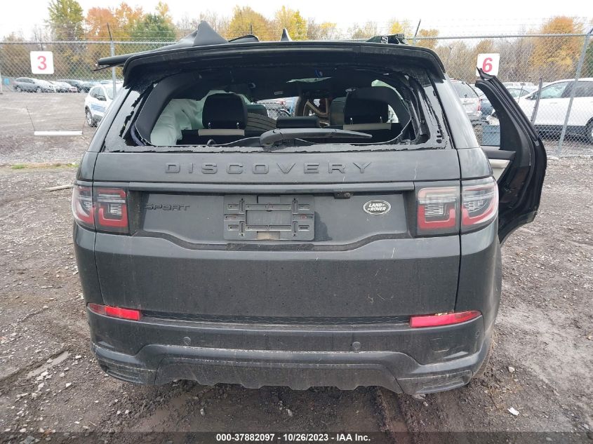 2022 Land Rover Discovery Sport Se R-Dynamic VIN: SALCL2FX0NH913119 Lot: 37882097