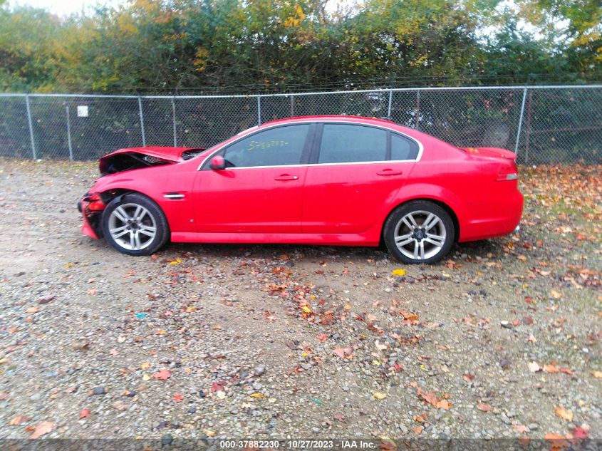 2008 Pontiac G8 VIN: 6G2ER57718L146632 Lot: 37882230