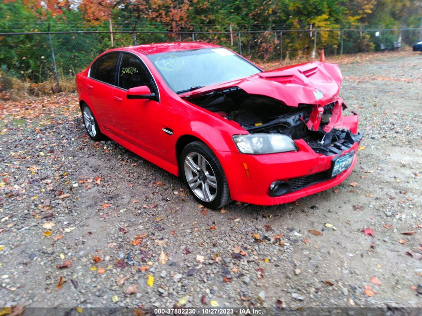 2008 Pontiac G8 VIN: 6G2ER57718L146632 Lot: 37882230