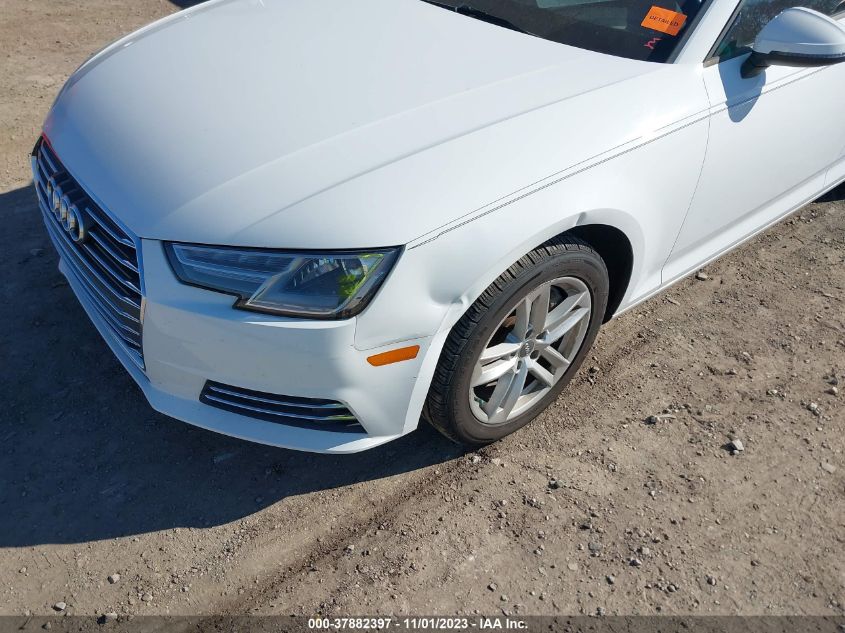 2017 Audi A4 Premium VIN: WAUGNAF48HN058143 Lot: 37882397