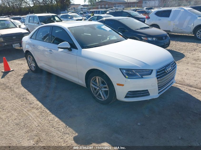 2017 Audi A4 Premium VIN: WAUGNAF48HN058143 Lot: 37882397