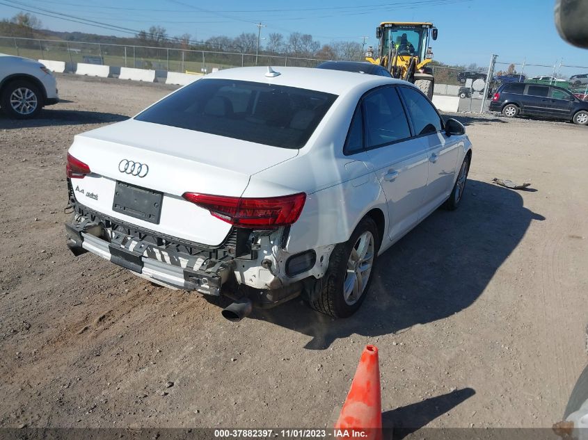 2017 Audi A4 Premium VIN: WAUGNAF48HN058143 Lot: 37882397