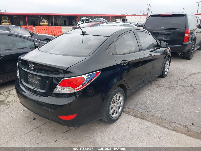 2013 Hyundai Accent Gls VIN: KMHCT4AE8DU463097 Lot: 37882437