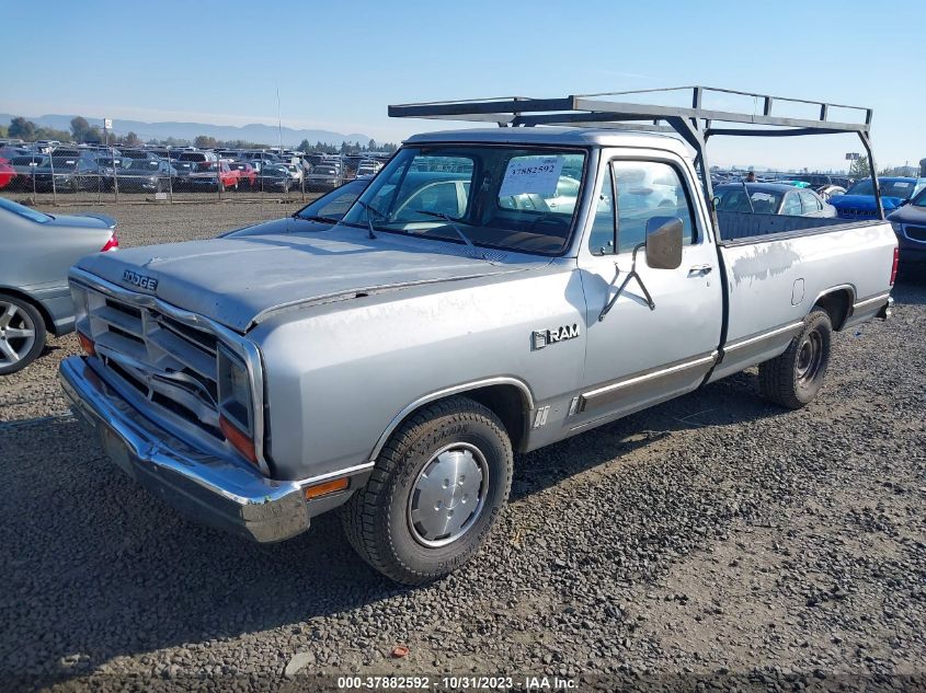 1987 Dodge D-Series D100 VIN: 1B7FD04W1HS476979 Lot: 37882592