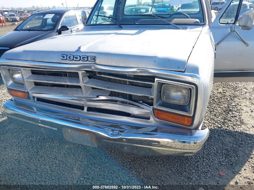 1987 Dodge D-Series D100 VIN: 1B7FD04W1HS476979 Lot: 37882592