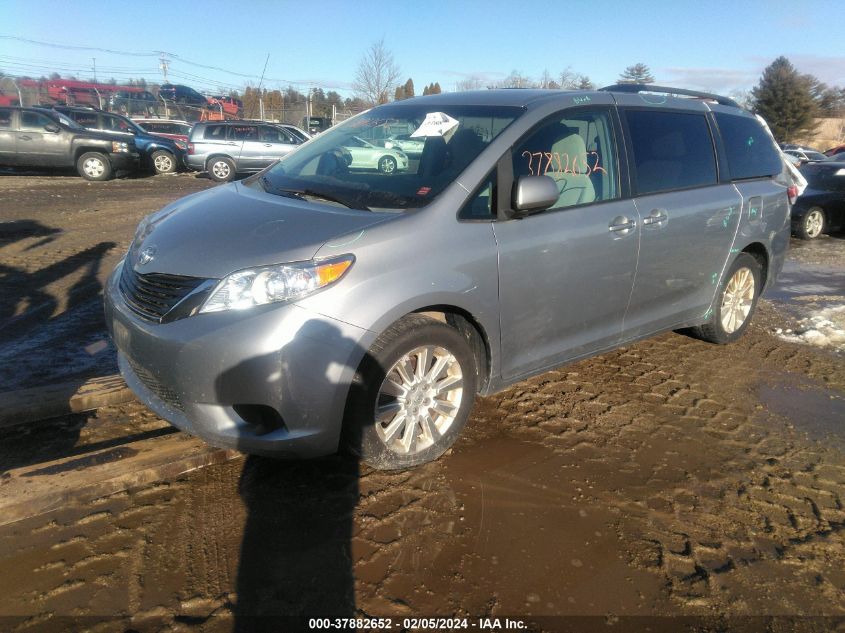 2014 Toyota Sienna Le VIN: 5TDJK3DC3ES078460 Lot: 37882652