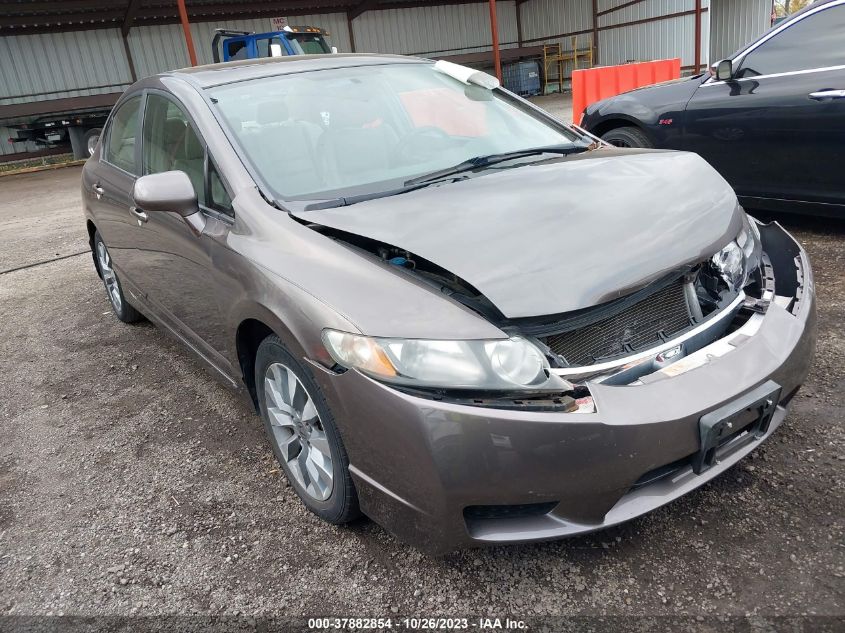 2010 Honda Civic Sdn Ex-L VIN: 19XFA1F90AE016775 Lot: 37882854