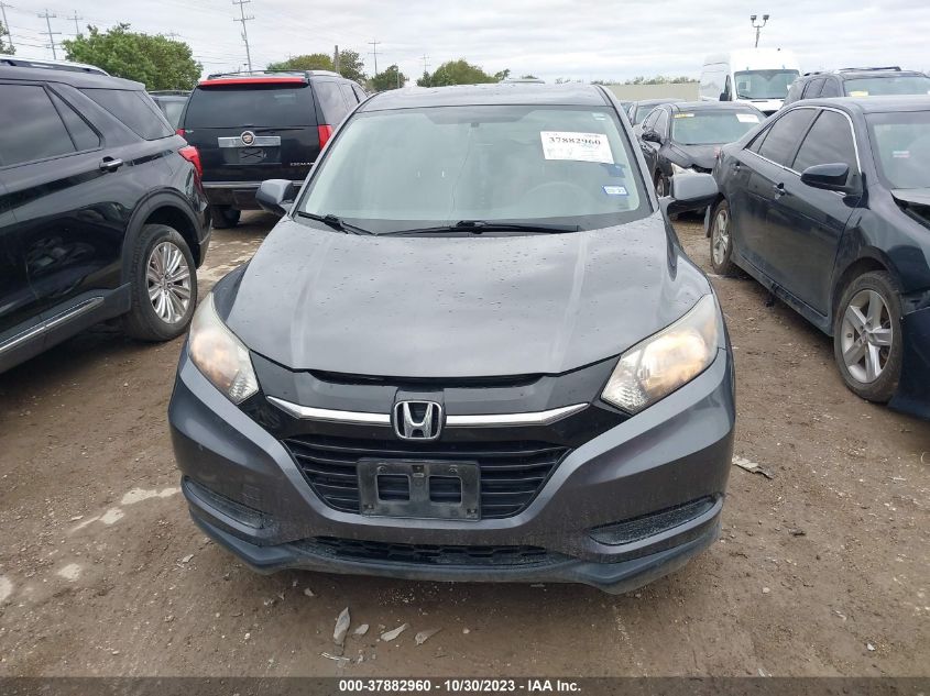 2016 Honda Hr-V Lx VIN: 3CZRU5H3XGM701184 Lot: 37882960