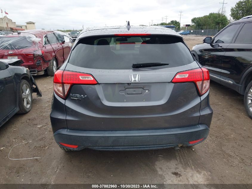 2016 Honda Hr-V Lx VIN: 3CZRU5H3XGM701184 Lot: 37882960