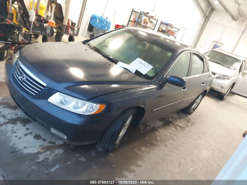 2007 Hyundai Azera Gls VIN: KMHFC46D87A180931 Lot: 37883127