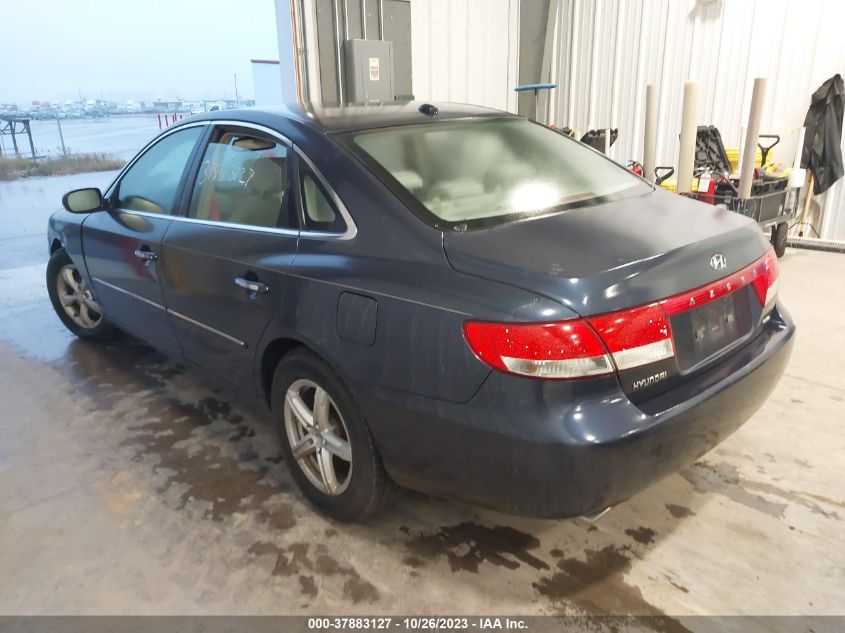 2007 Hyundai Azera Gls VIN: KMHFC46D87A180931 Lot: 37883127