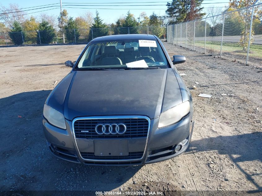 2006 Audi A4 2.0T VIN: WAUDF78E66A233678 Lot: 40878992