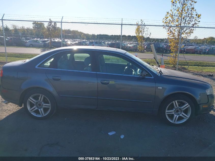 2006 Audi A4 2.0T VIN: WAUDF78E66A233678 Lot: 40878992