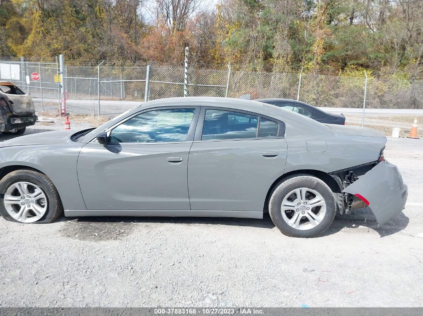 2023 Dodge Charger Sxt VIN: 2C3CDXBG1PH587792 Lot: 37883168