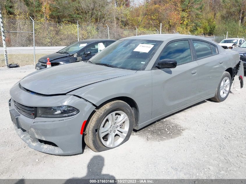 2023 Dodge Charger Sxt VIN: 2C3CDXBG1PH587792 Lot: 37883168