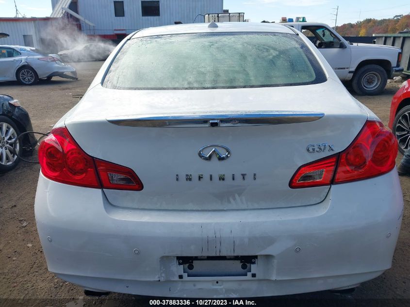2011 Infiniti G37 Sedan X VIN: JN1CV6AR9BM407263 Lot: 37883336