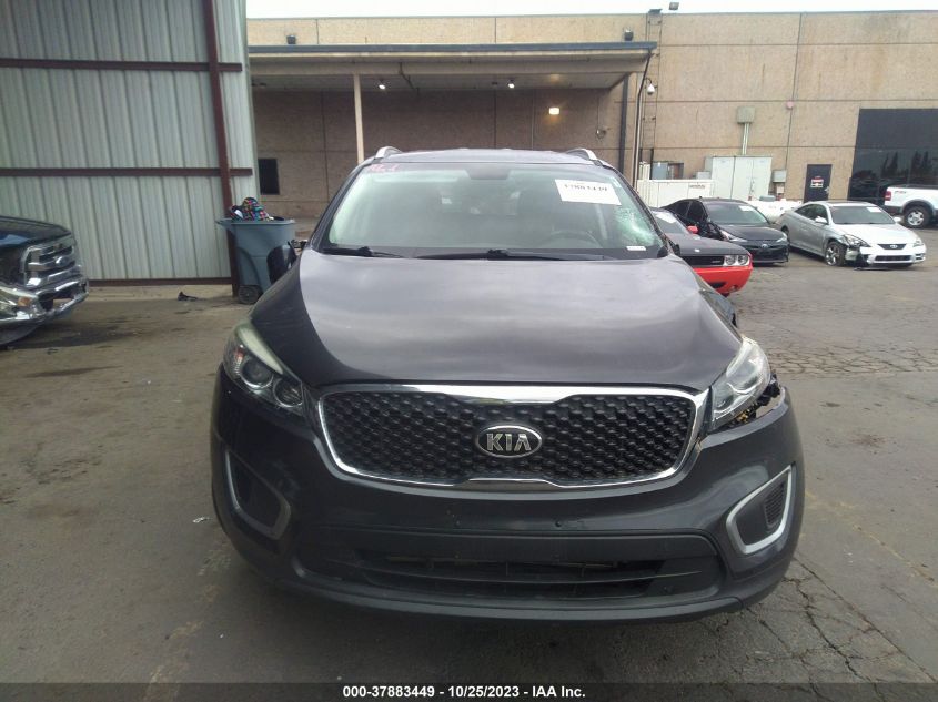 2017 Kia Sorento Lx VIN: 5XYPG4A36HG277011 Lot: 37883449