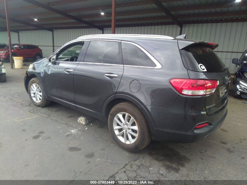 2017 Kia Sorento Lx VIN: 5XYPG4A36HG277011 Lot: 37883449