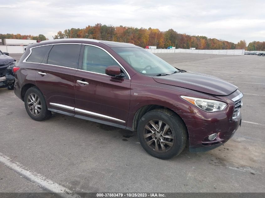 VIN 5N1AL0MM0EC500220 2014 Infiniti QX60 no.1