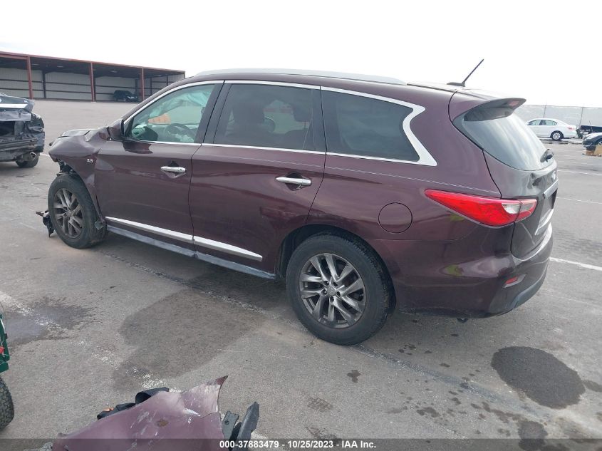 2014 Infiniti Qx60 VIN: 5N1AL0MM0EC500220 Lot: 37883479