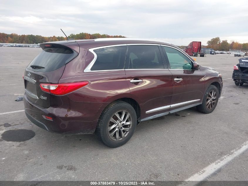 2014 Infiniti Qx60 VIN: 5N1AL0MM0EC500220 Lot: 37883479