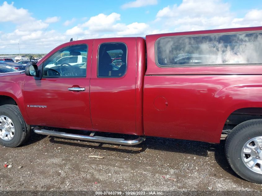 2008 GMC Sierra 1500 Sle1 VIN: 1GTEC19038E127877 Lot: 37883799