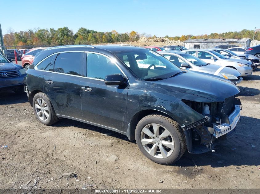 2015 Acura Mdx Advance/Entertainment Pkg VIN: 5FRYD4H84FB019863 Lot: 37883817