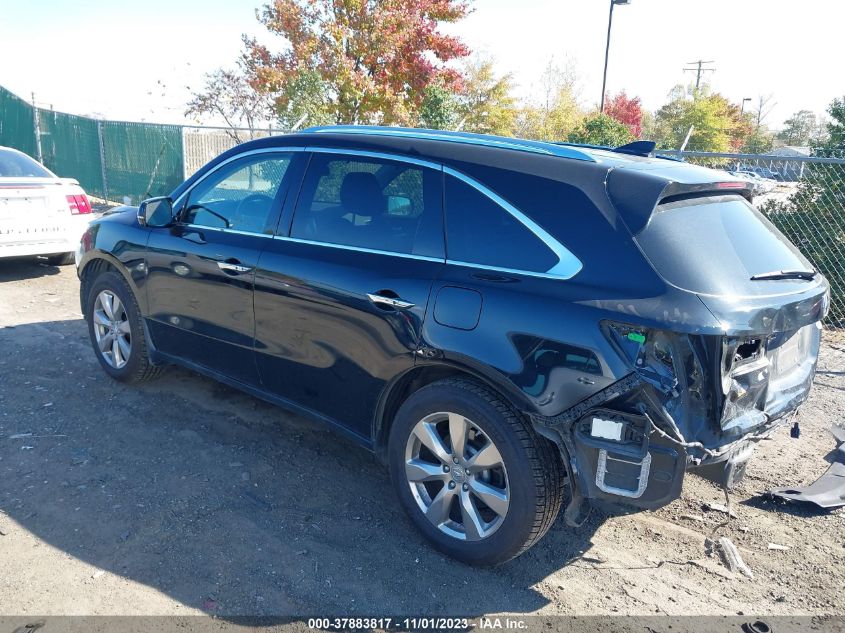 2015 Acura Mdx Advance/Entertainment Pkg VIN: 5FRYD4H84FB019863 Lot: 37883817