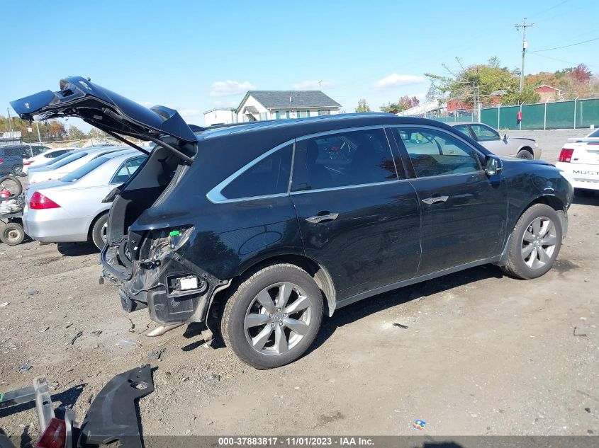 2015 Acura Mdx Advance/Entertainment Pkg VIN: 5FRYD4H84FB019863 Lot: 37883817