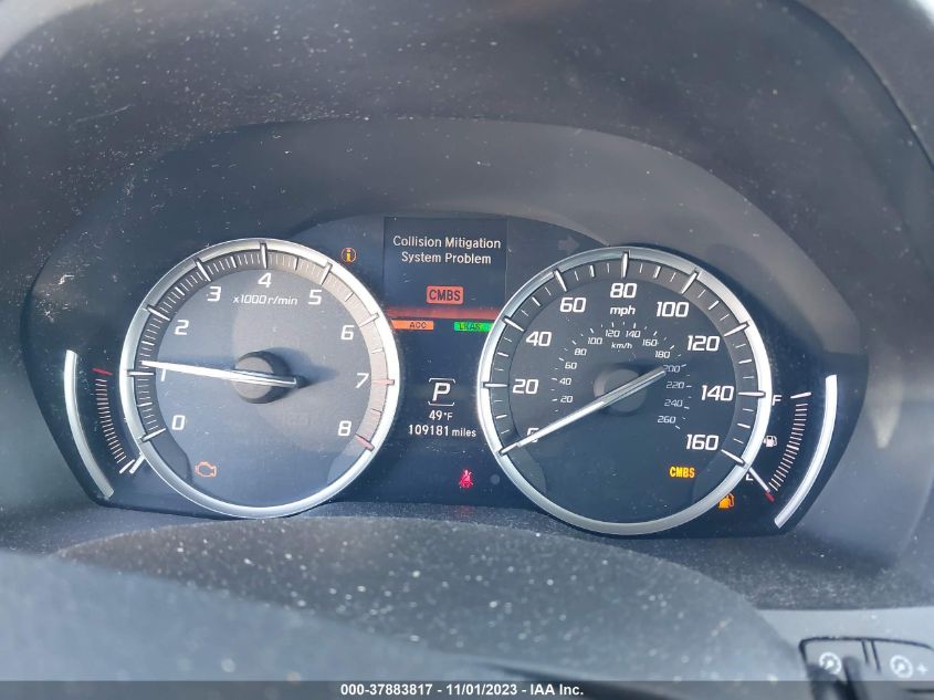 2015 Acura Mdx Advance/Entertainment Pkg VIN: 5FRYD4H84FB019863 Lot: 37883817