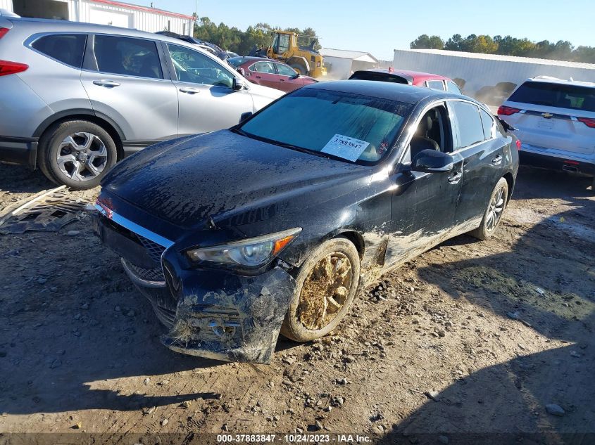 2014 Infiniti Q50 VIN: JN1BV7AR7EM694656 Lot: 37883847