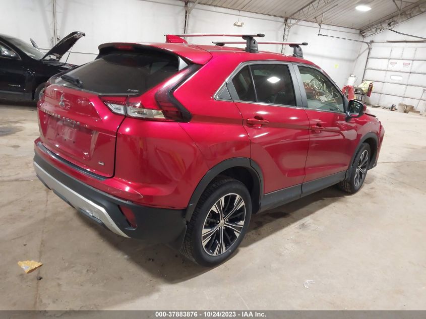 2022 Mitsubishi Eclipse Cross Se/Sel VIN: JA4ATWAAXNZ056806 Lot: 37883876