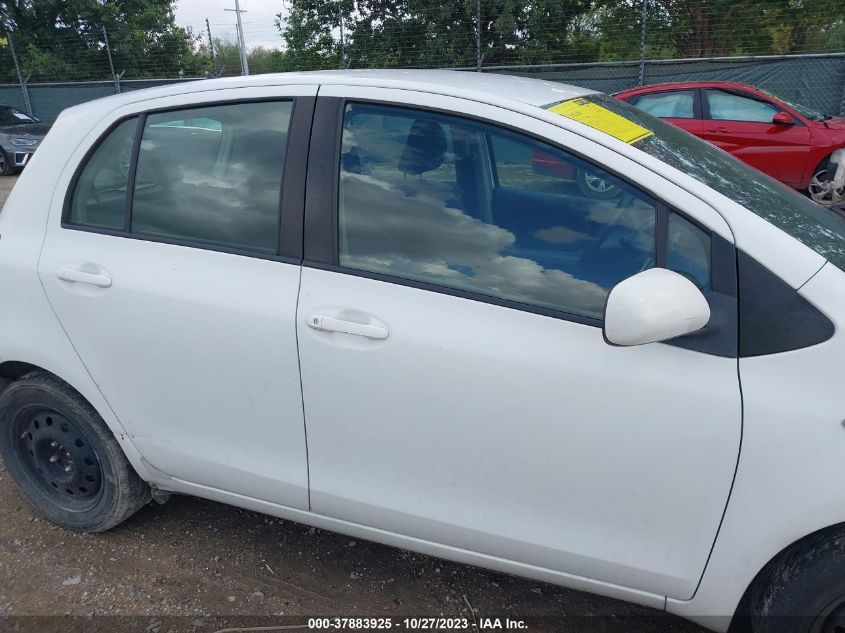 2010 Toyota Yaris VIN: JTDKT4K36A5309202 Lot: 37883925