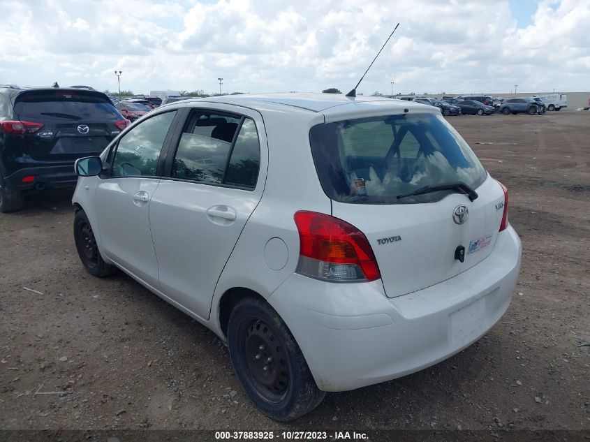 2010 Toyota Yaris VIN: JTDKT4K36A5309202 Lot: 37883925