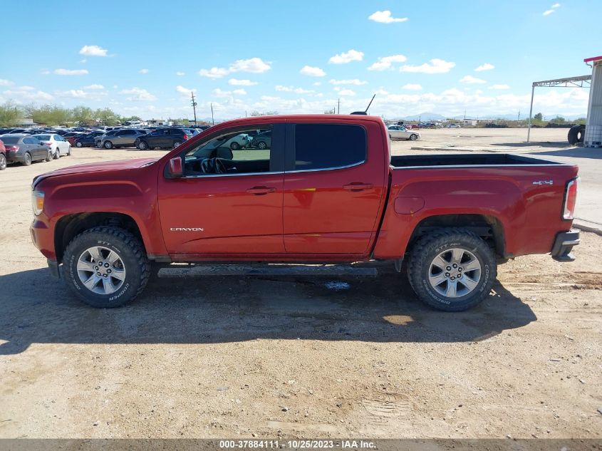 2016 GMC Canyon 4Wd Sle VIN: 1GTG6CE38G1293796 Lot: 37884111