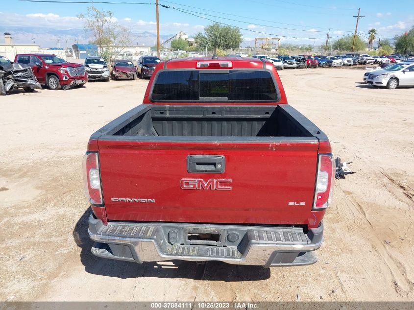 2016 GMC Canyon 4Wd Sle VIN: 1GTG6CE38G1293796 Lot: 37884111