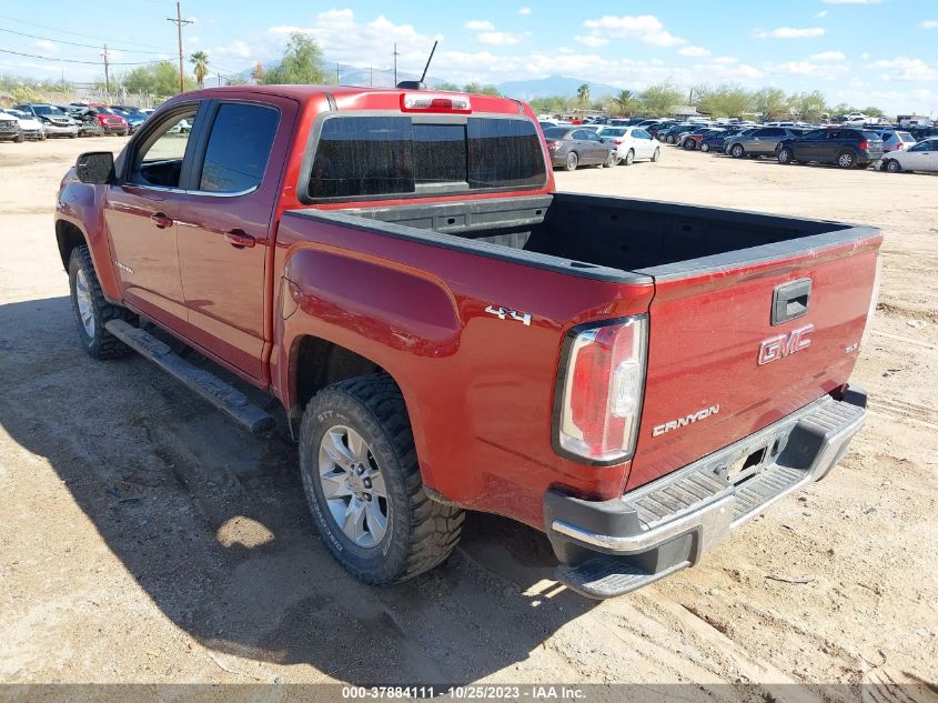 2016 GMC Canyon 4Wd Sle VIN: 1GTG6CE38G1293796 Lot: 37884111