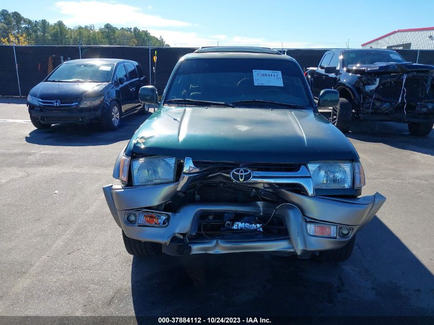 2001 Toyota 4Runner Limited VIN: JT3GN87R210191705 Lot: 37884112