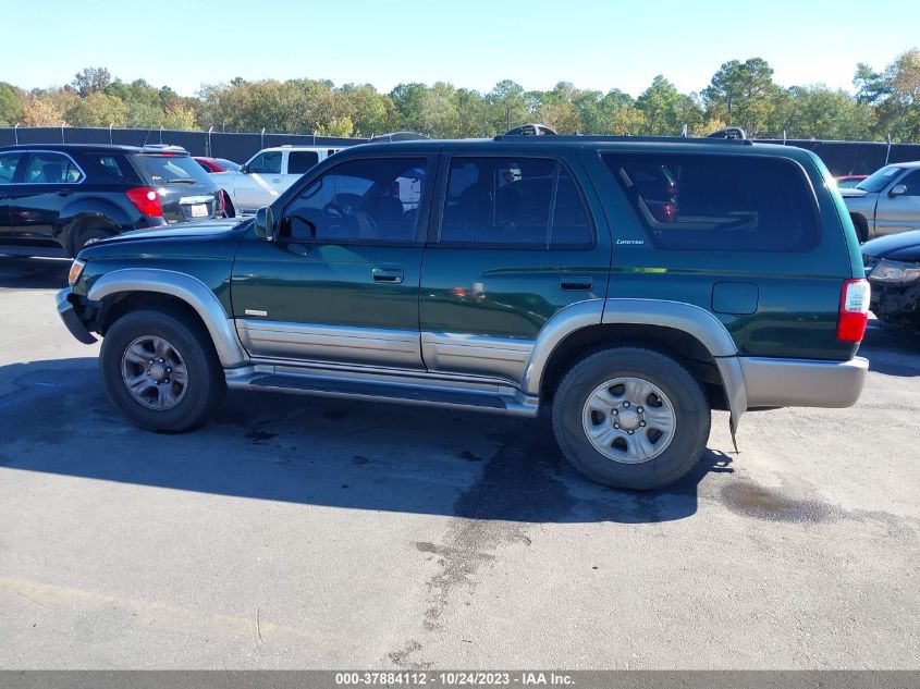 2001 Toyota 4Runner Limited VIN: JT3GN87R210191705 Lot: 37884112