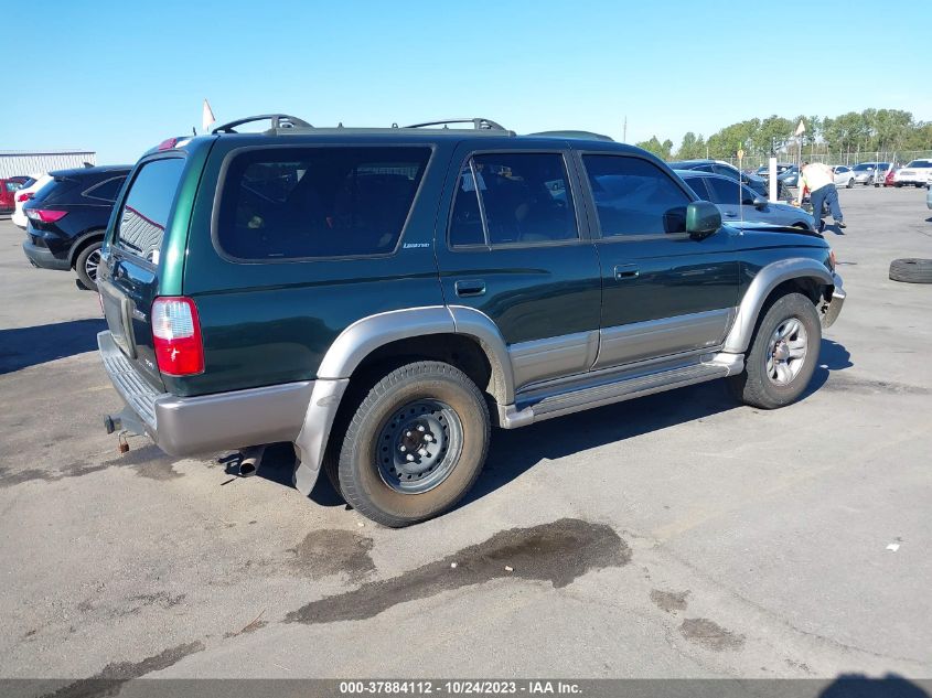 2001 Toyota 4Runner Limited VIN: JT3GN87R210191705 Lot: 37884112