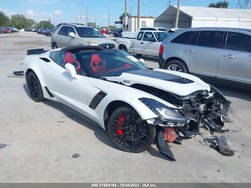 2016 Chevrolet Corvette Z06 3Lz VIN: 1G1YU2D6XG5600953 Lot: 37884169